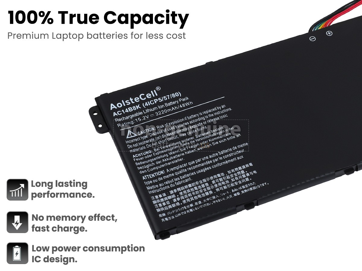 battery for Acer Aspire 5 A517-51G-56M9