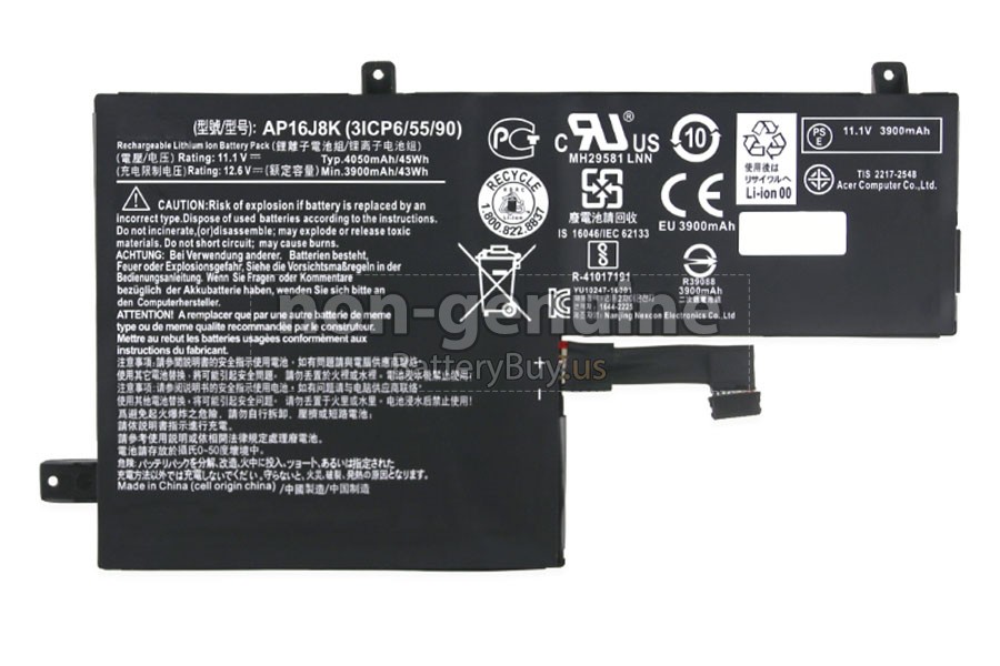 battery for Acer Chromebook 11 N7 C731