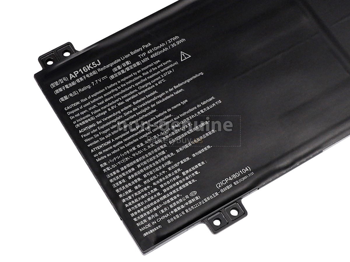 battery for Acer KT.00205.003