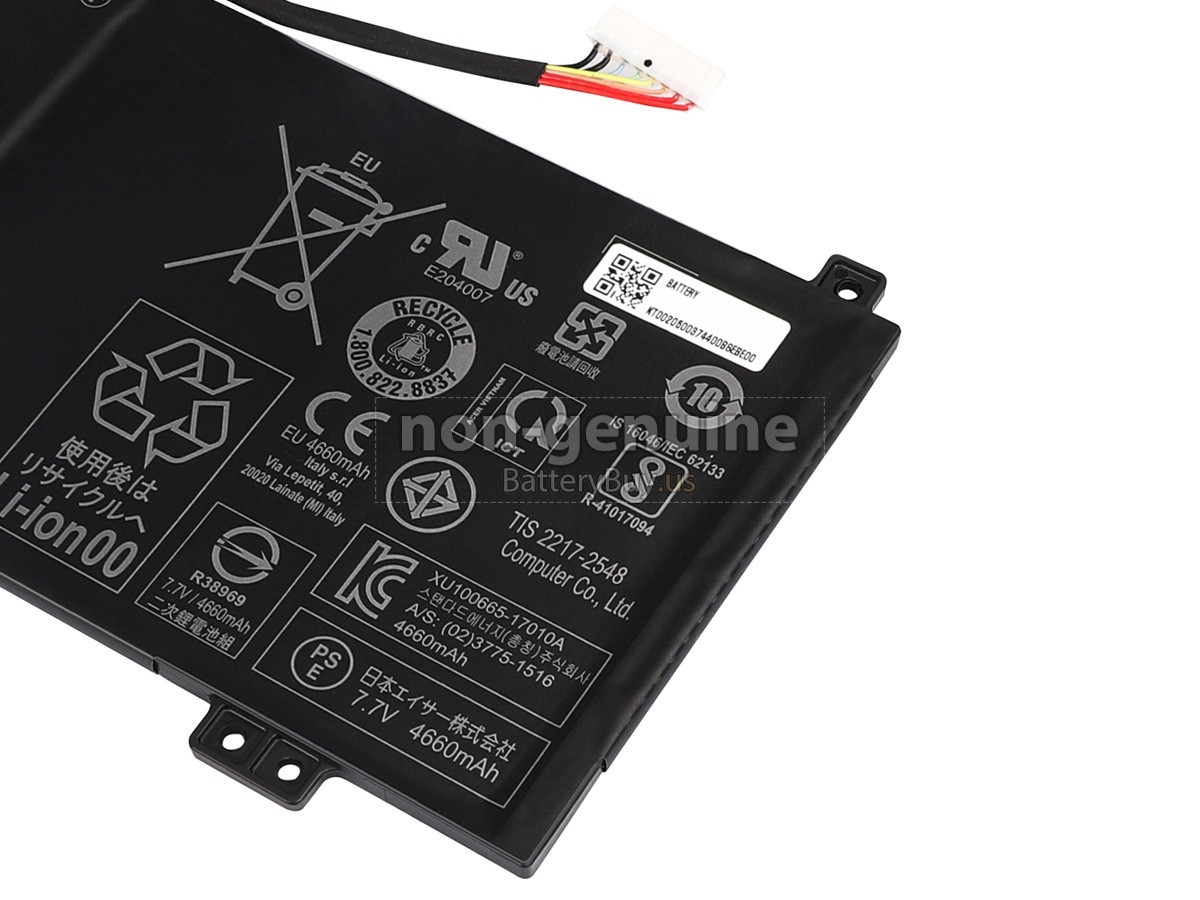 battery for Acer KT.00205.003