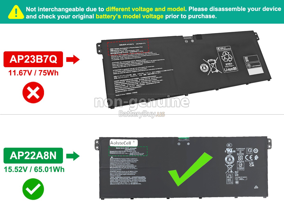 battery for Acer SWIFT 14 AI SF14-61T-R19S