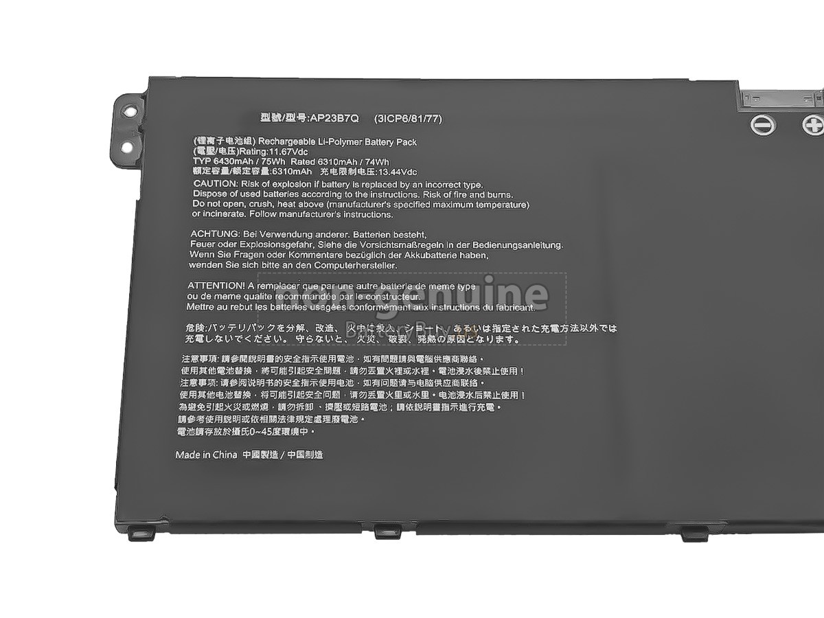 battery for Acer SWIFT 14 AI SF14-61T