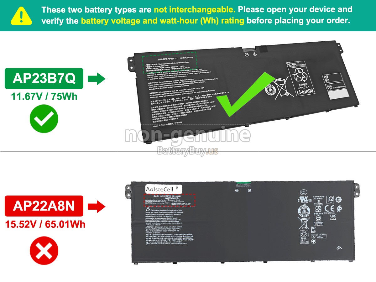 battery for Acer SWIFT 14 AI SF14-61T-R19S
