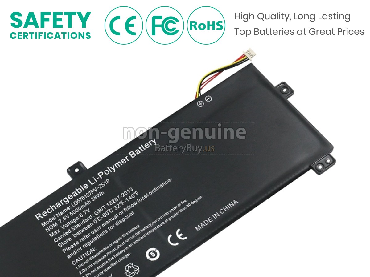 battery for Gateway U3576127PV-2S1P