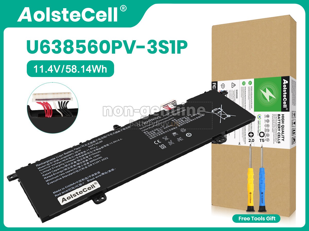 battery for Acer U638560PV-3S1P