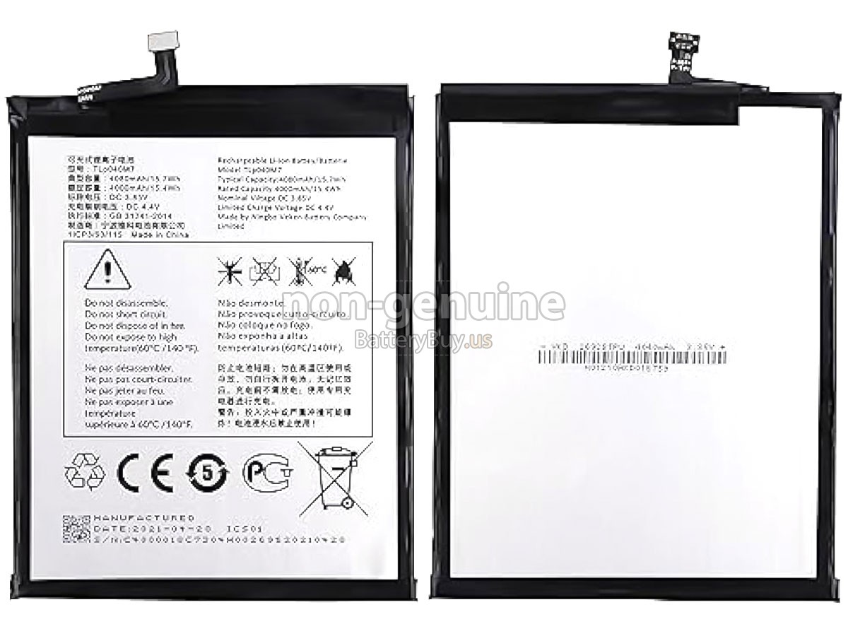 battery for Alcatel TLP040M7