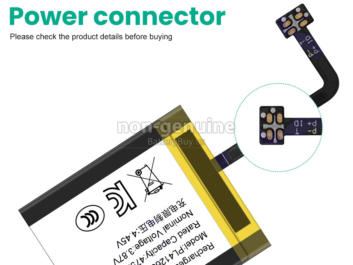 battery for Amazfit GTR 4 47MM