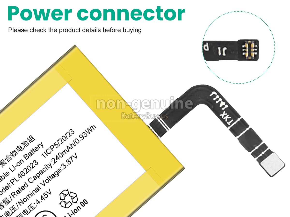 battery for Amazfit GTS 3 A2035