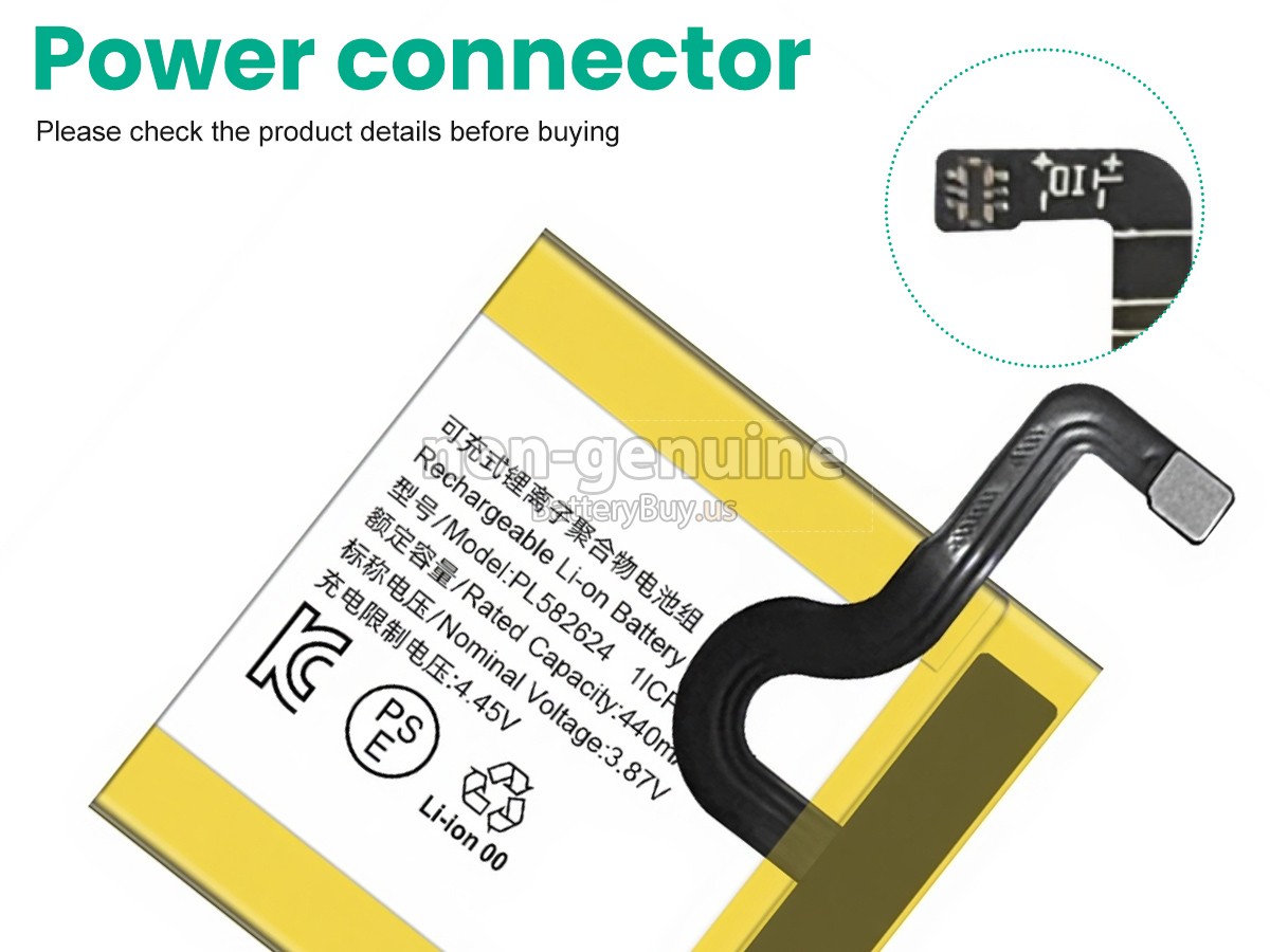 battery for Amazfit GTR 3 A2039