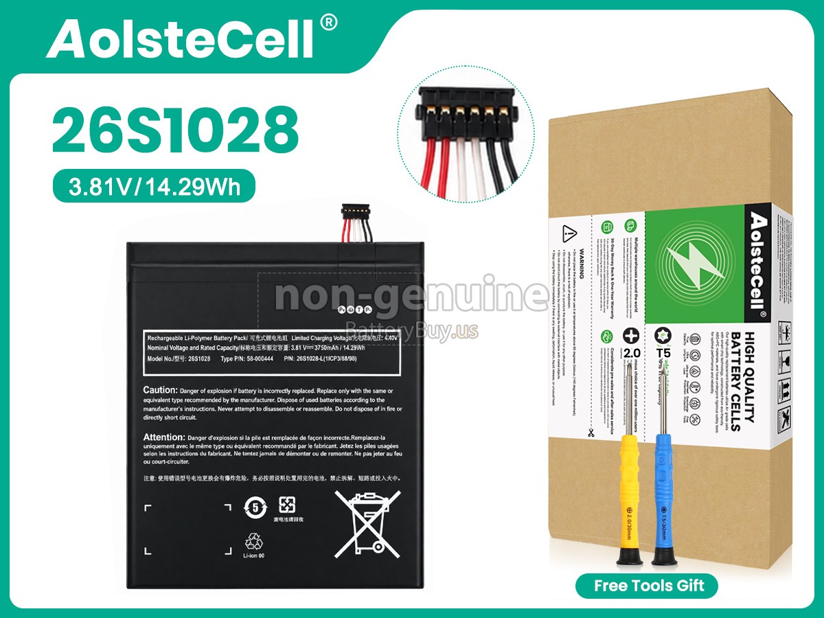 battery for Amazon 26S1028