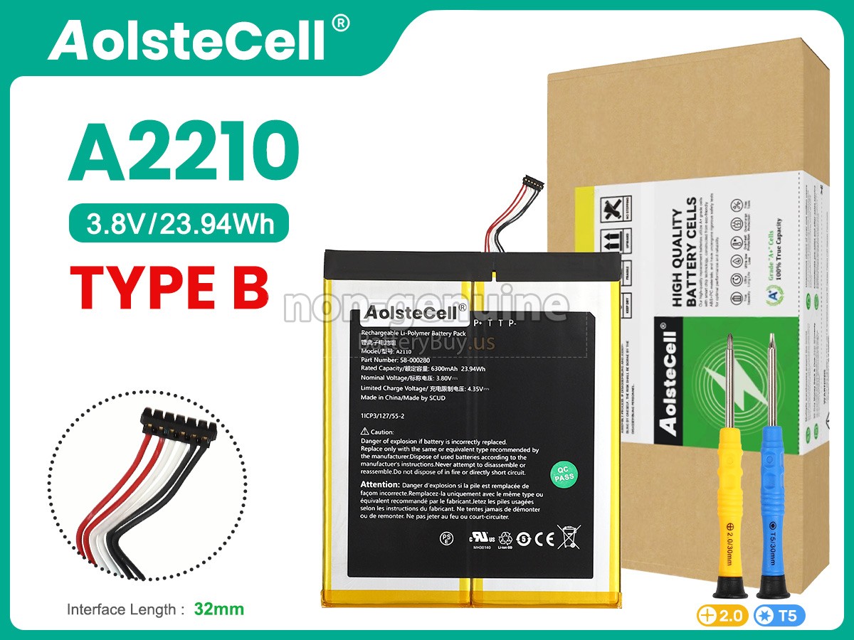 battery for Amazon T76N2B