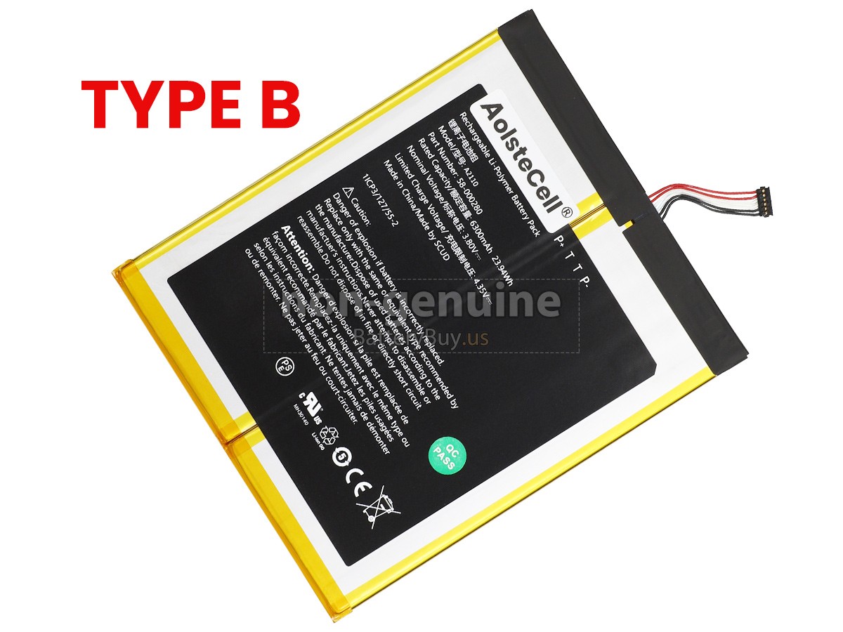 battery for Amazon T76N2B