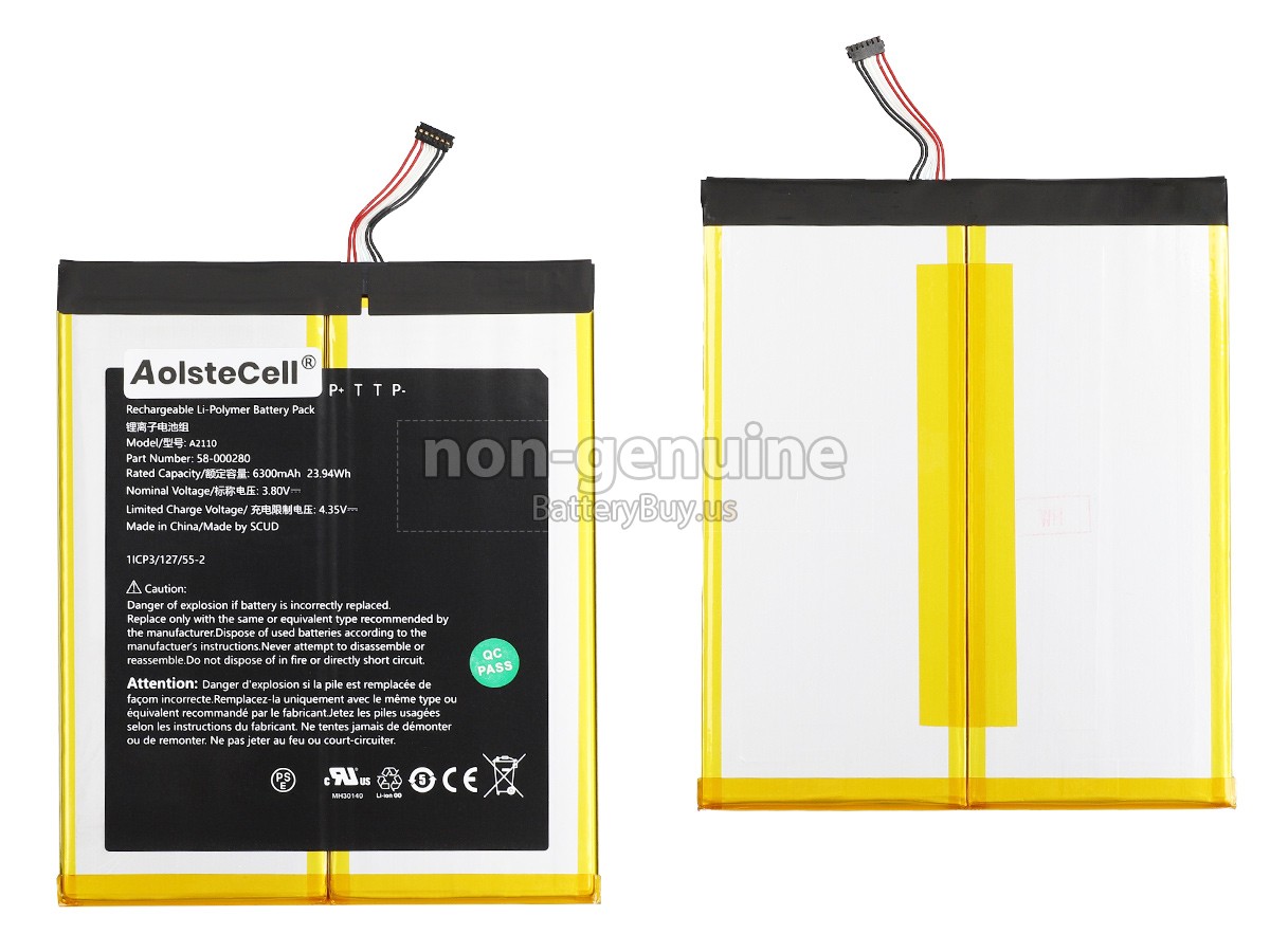 battery for Amazon T76N2B