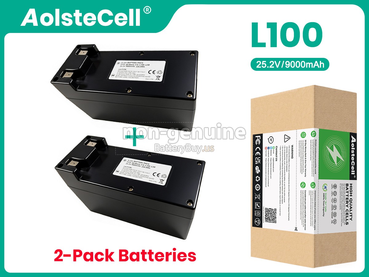 battery for Ambrogio L60 DELUXE PLUS