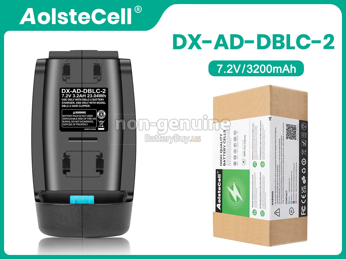 battery for Andis PULSE ZR II CLIPPERS