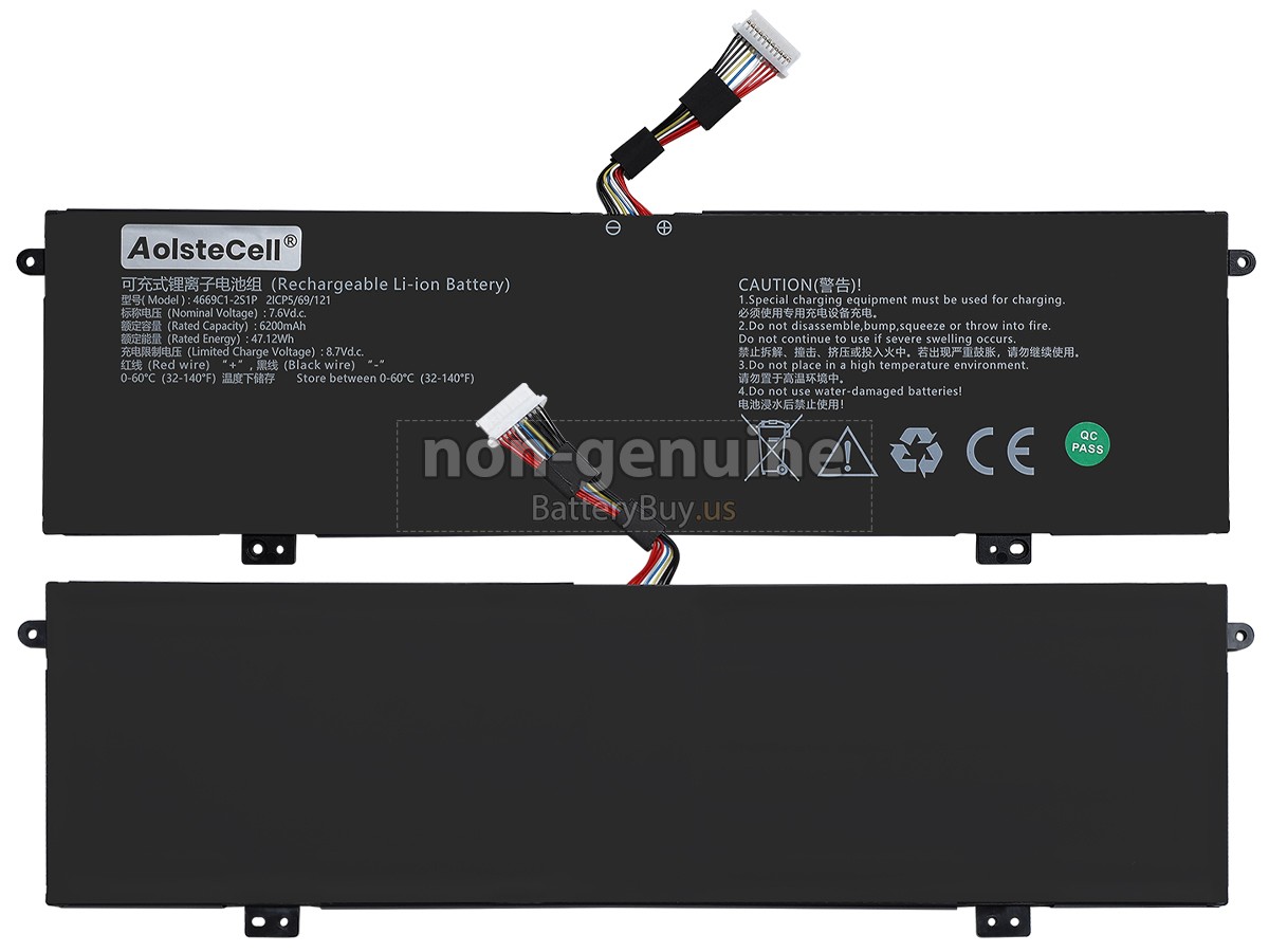 battery for AolsteCell 4669C1-2S1P