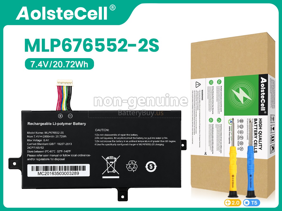 battery for AolsteCell MLP676552-2S
