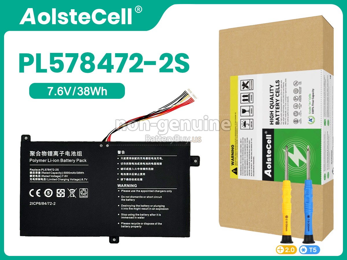 battery for AolsteCell PL578472-2S