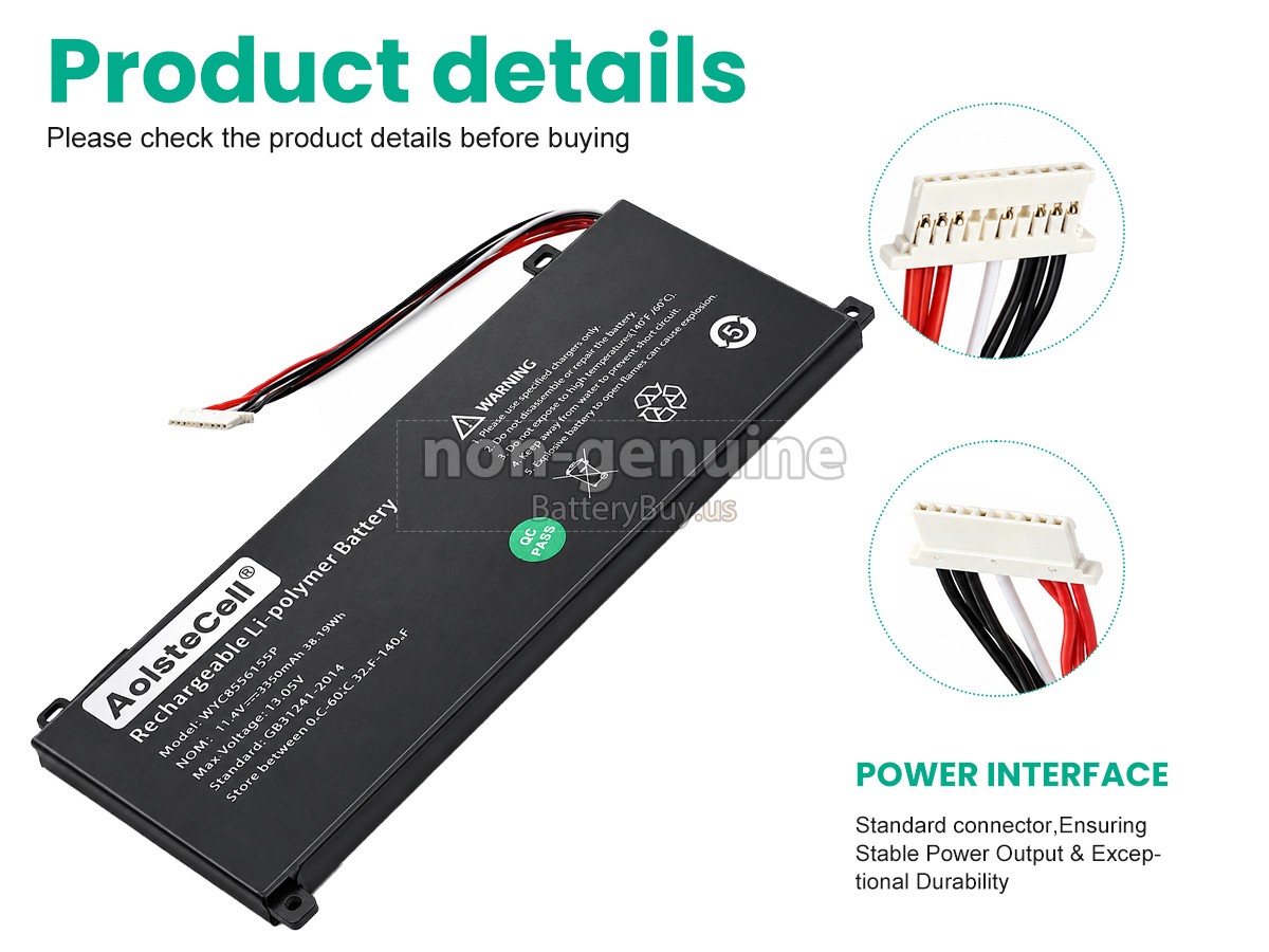 battery for AolsteCell SMARTBOOK PRO M-SBP14I5