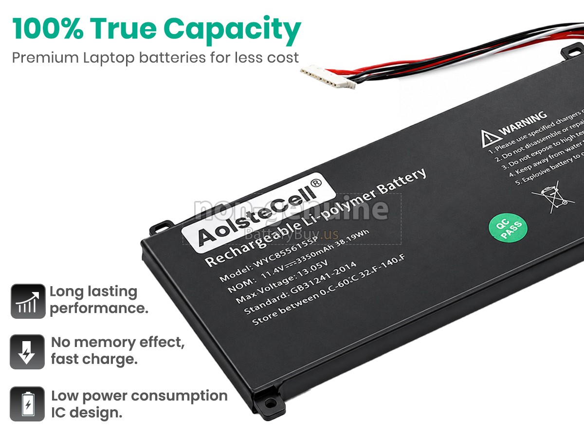 battery for AolsteCell SMARTBOOK PRO M-SBP14I5