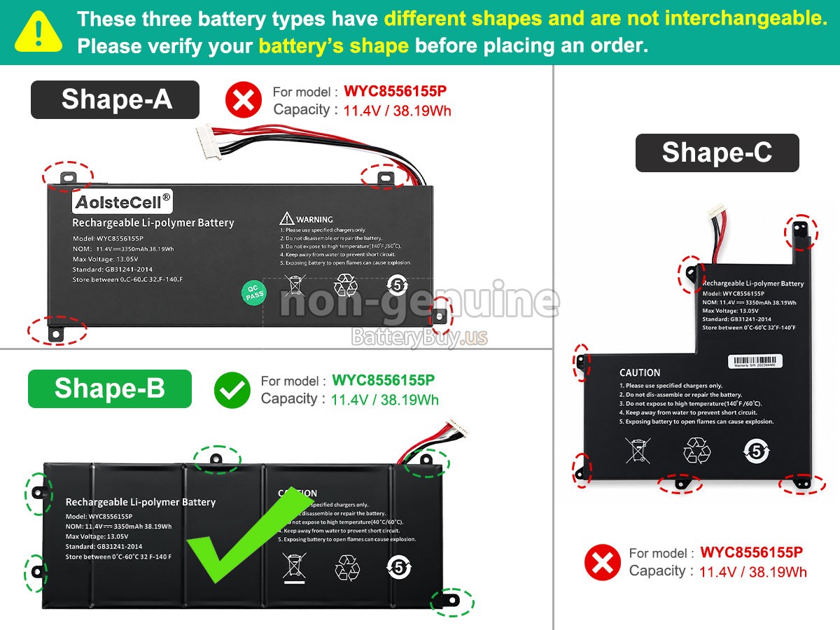 battery for AolsteCell SMARTBOOK PRO M-SBP14I5
