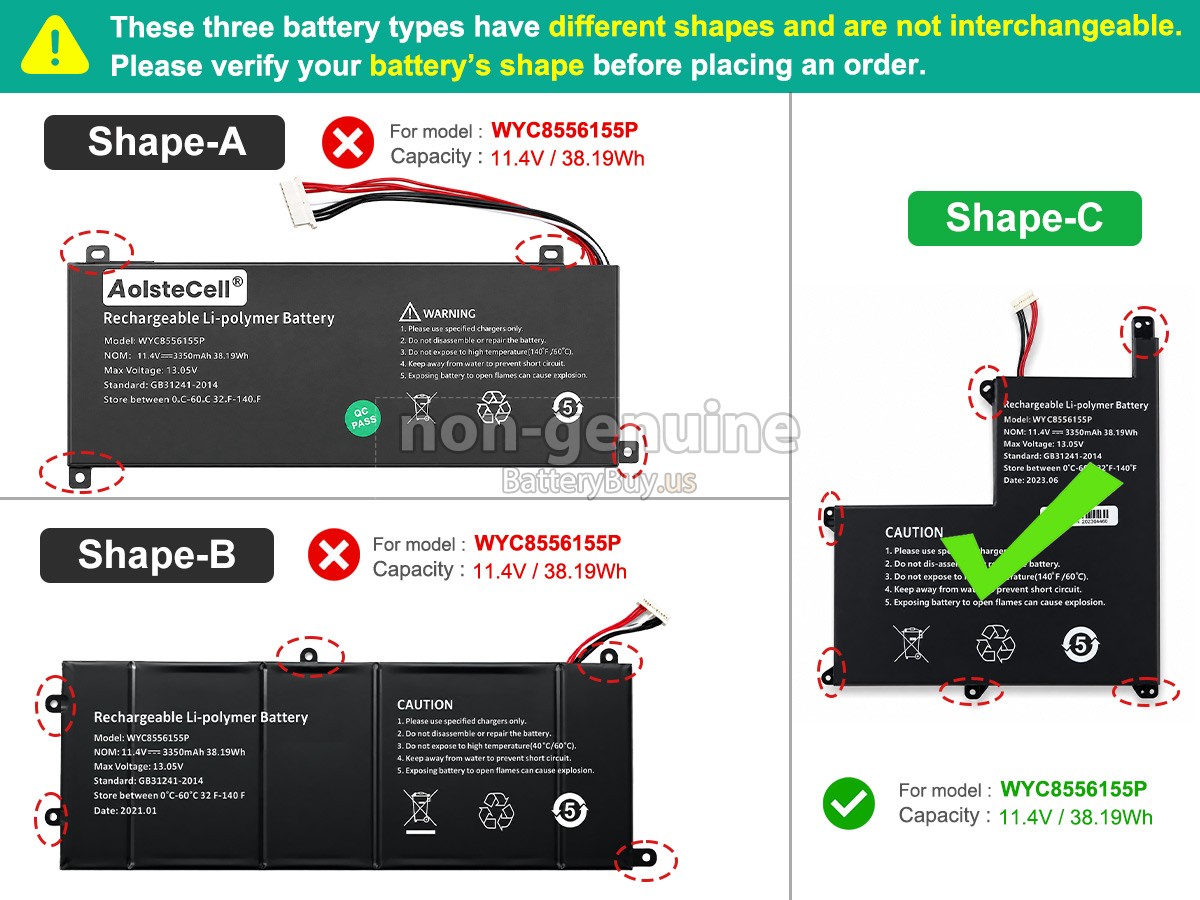 battery for AolsteCell SMARTBOOK PRO M-SBP14I5