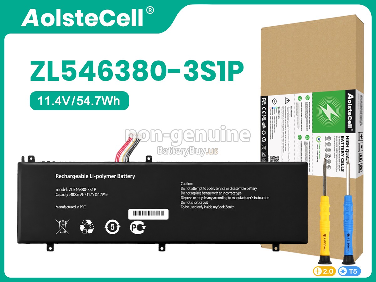 battery for AolsteCell ZL546380-3S1P