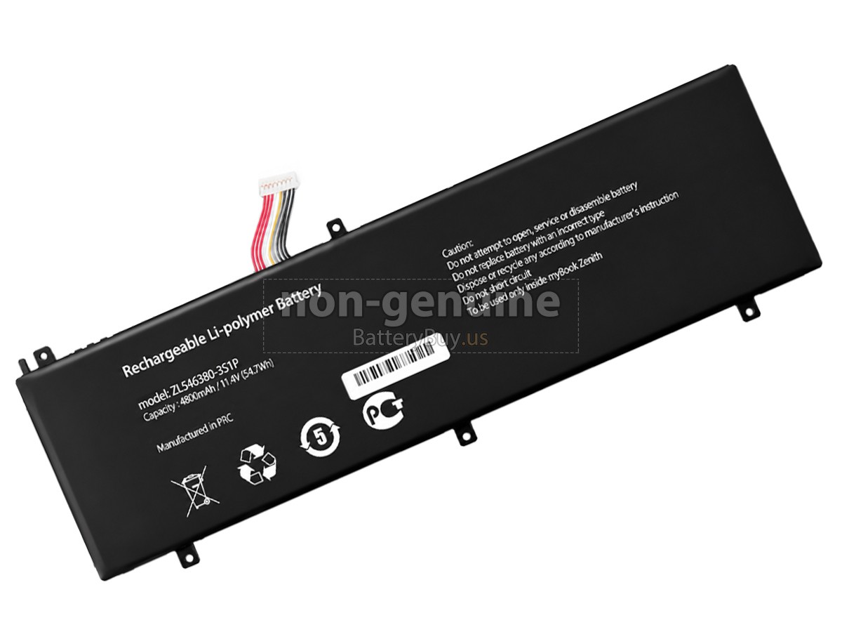 battery for AolsteCell ZL546380-3S1P