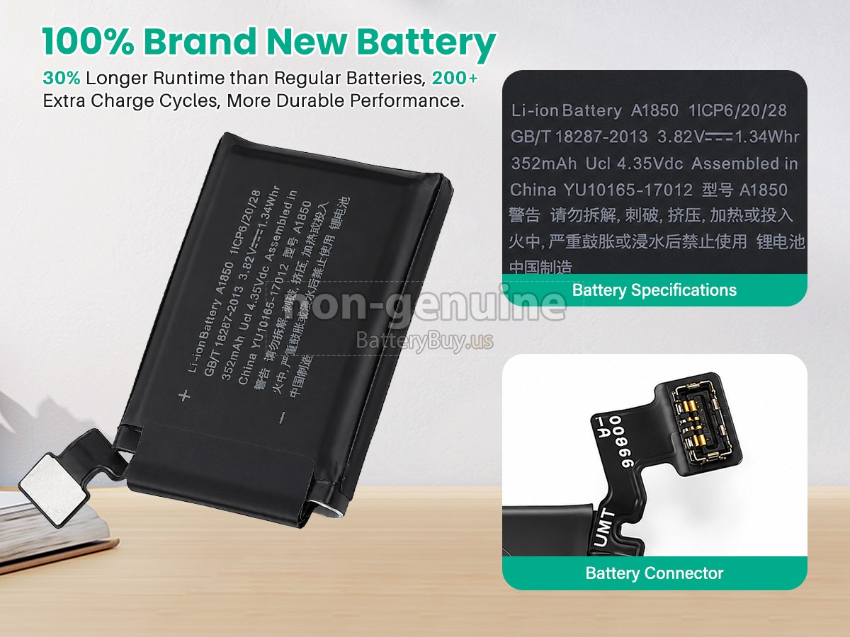 battery for Apple MQK12LL/A
