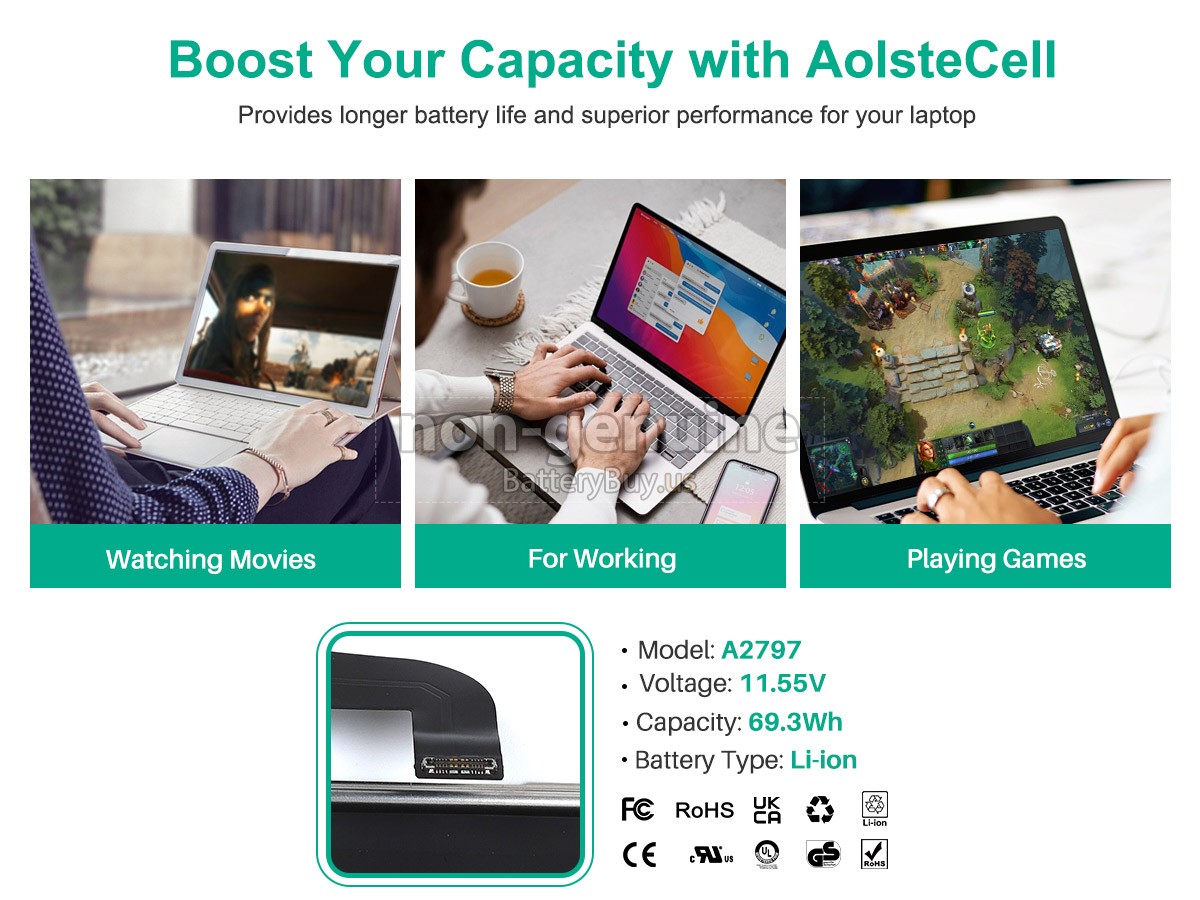 battery for Apple A2797