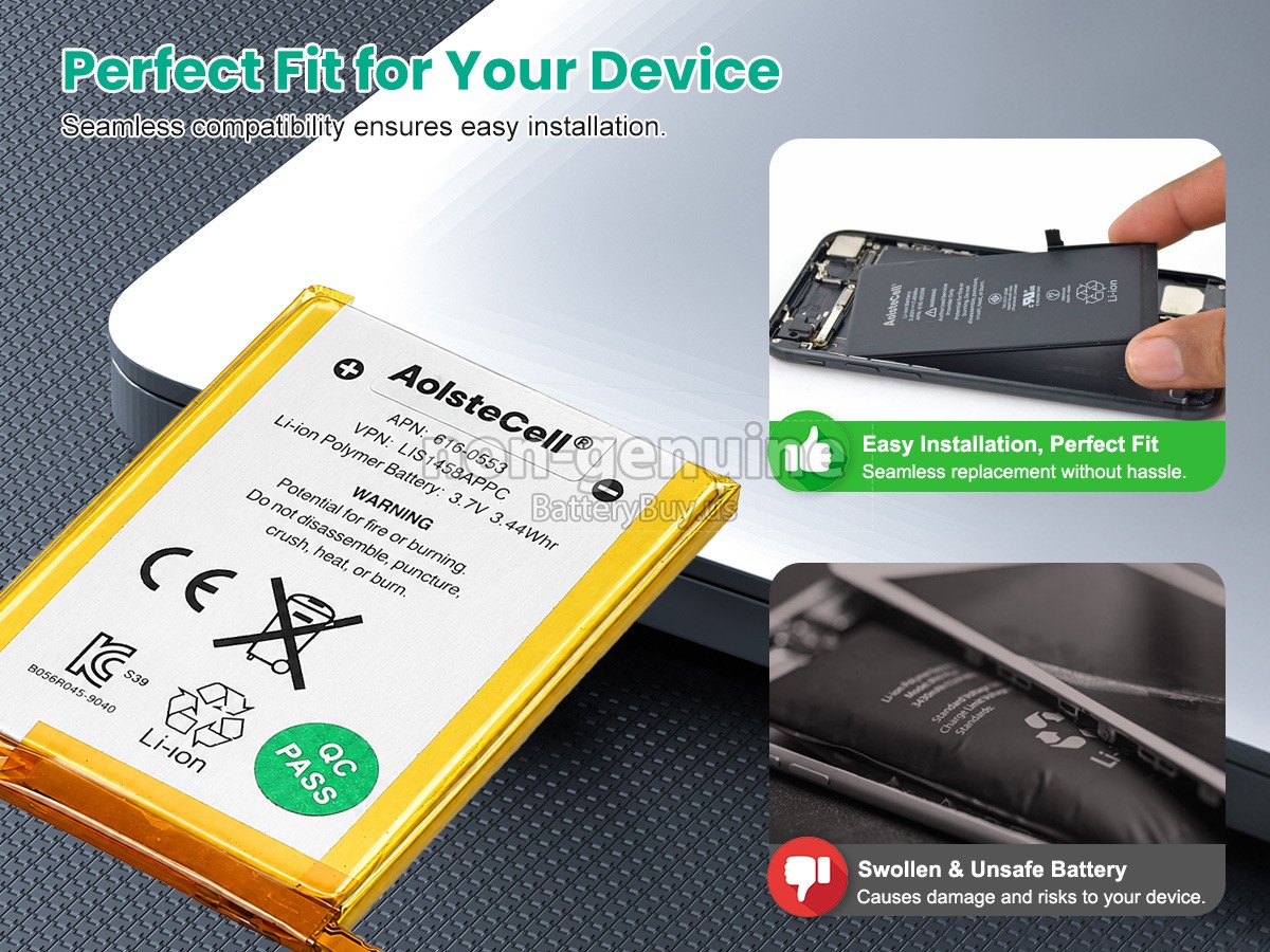 battery for Apple IPOD TOUCH 4TH GENERATION