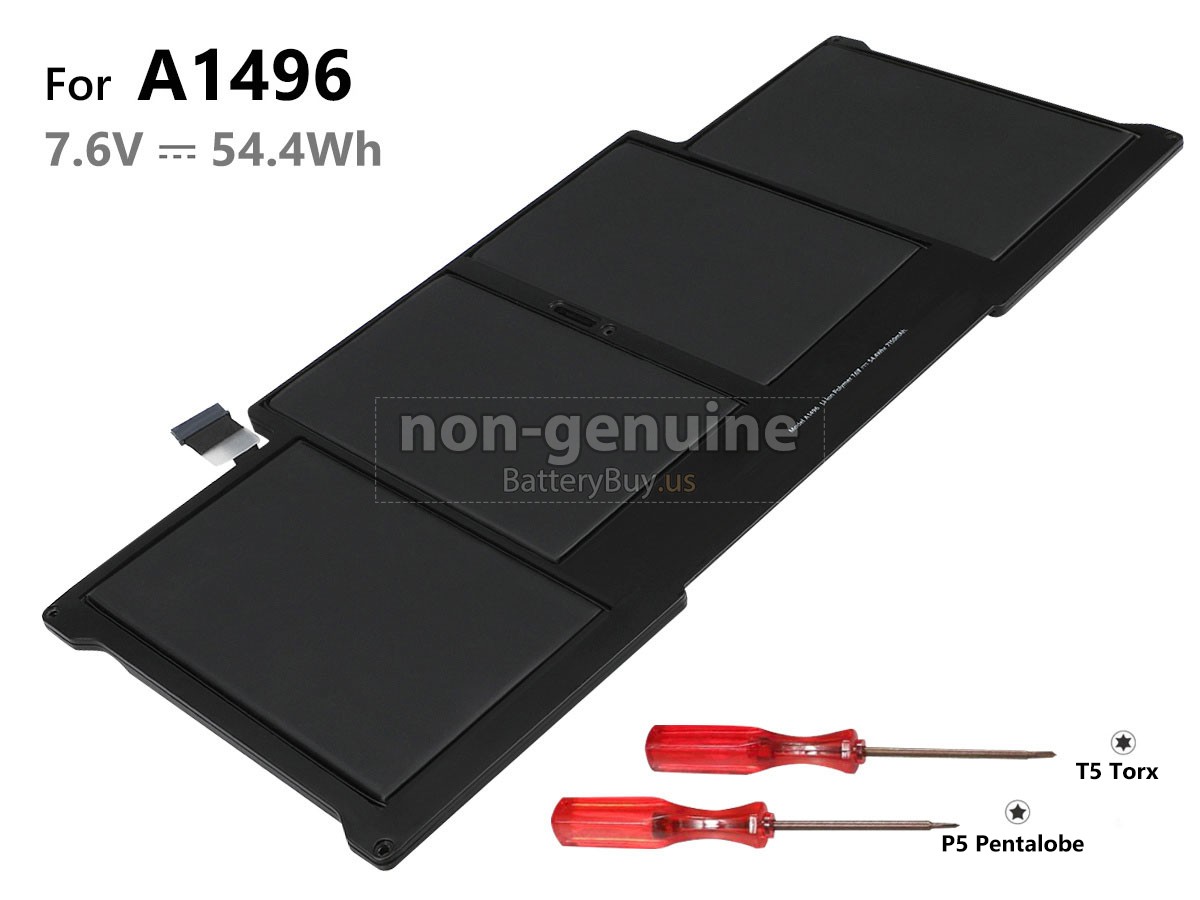 battery for Apple MacBook Air 13 inch A1466 (Mid 2013)