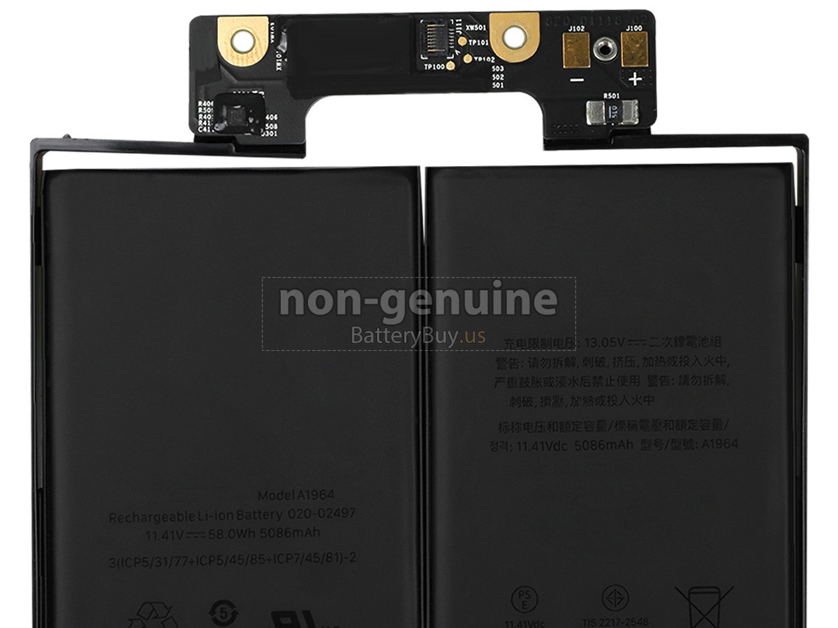 battery for Apple MacBook Pro 2.7 GHZ Core I7(I7-8559U) A1989(EMC 3214)