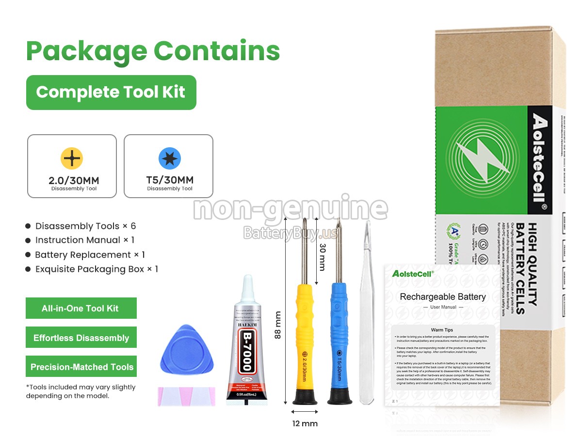 battery for Apple A2473 EMC 3982