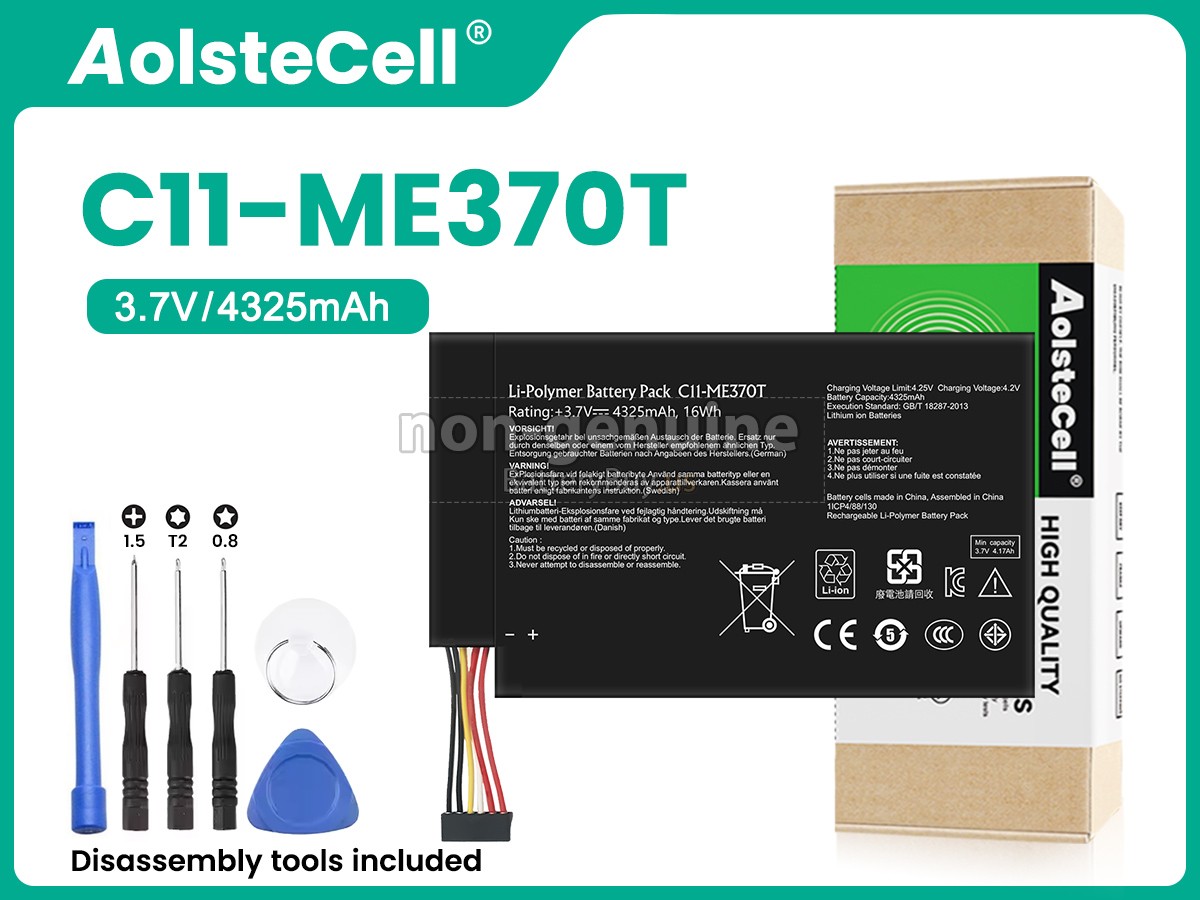 battery for Asus C11-ME370T