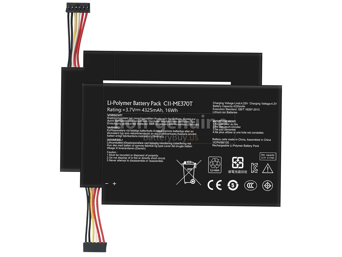 battery for Asus C11-ME370T