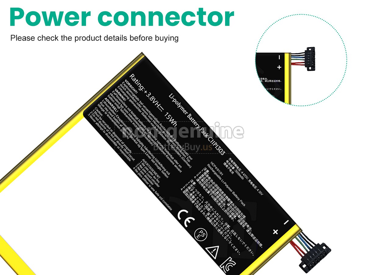 battery for Asus K008