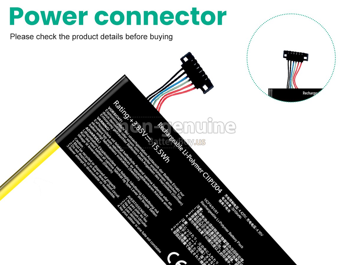battery for Asus K00B