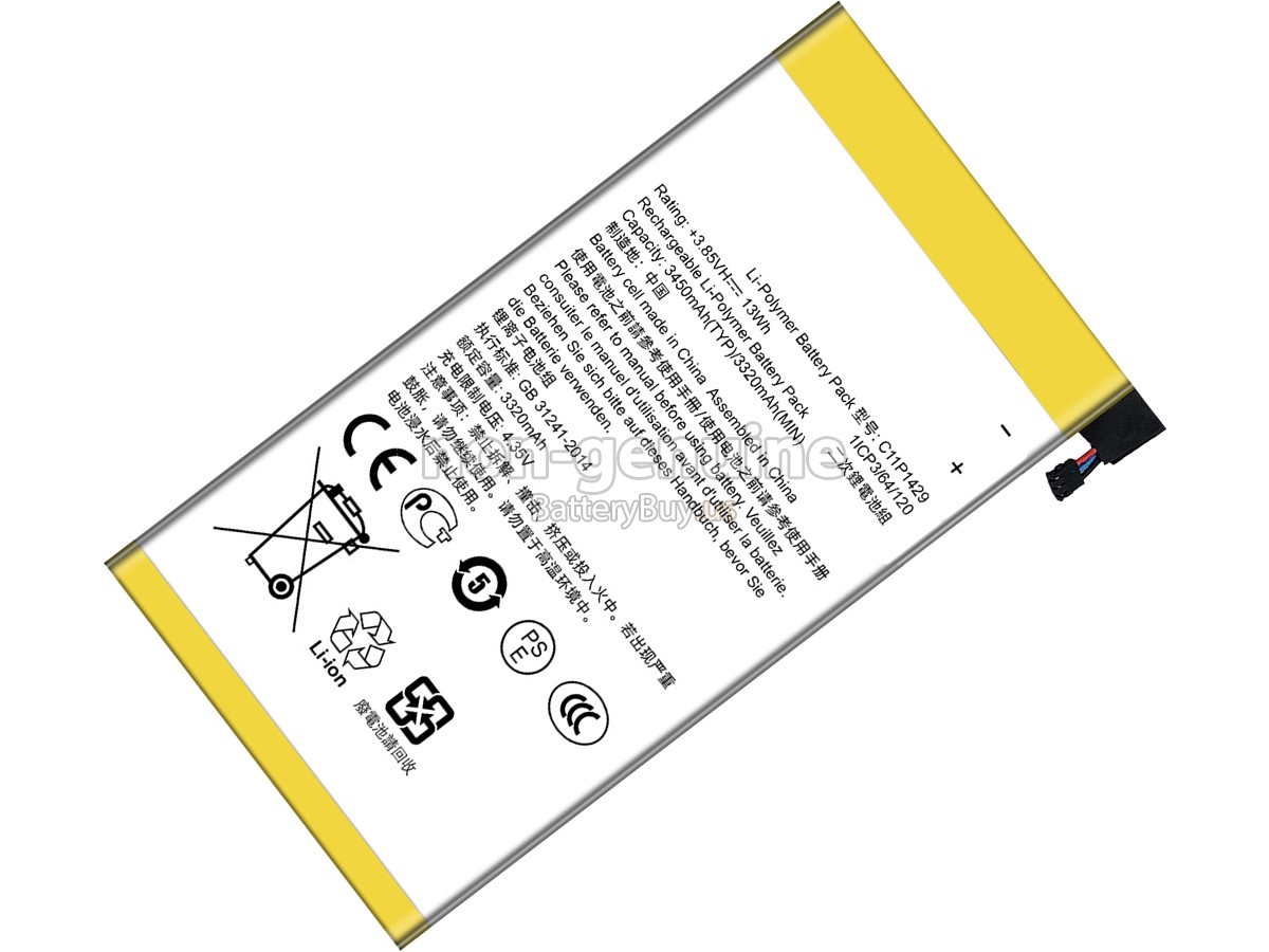 battery for Asus C11P1425