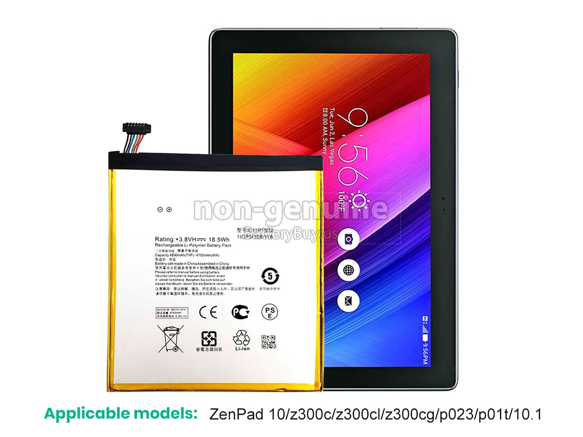 battery for Asus Z300C