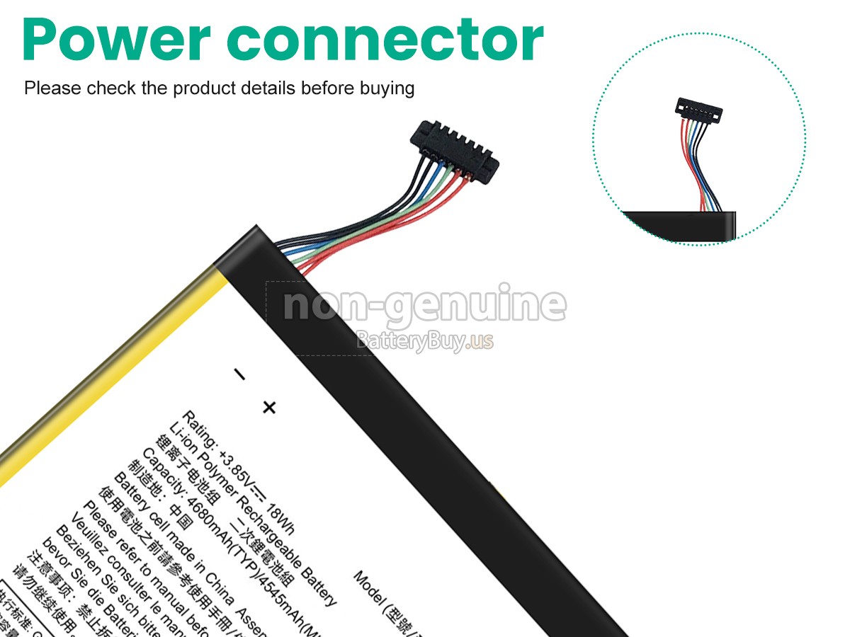 battery for Asus Z301M