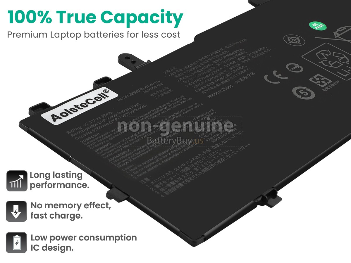 battery for Asus VivoBook Flip 14 TP401MA-YS02