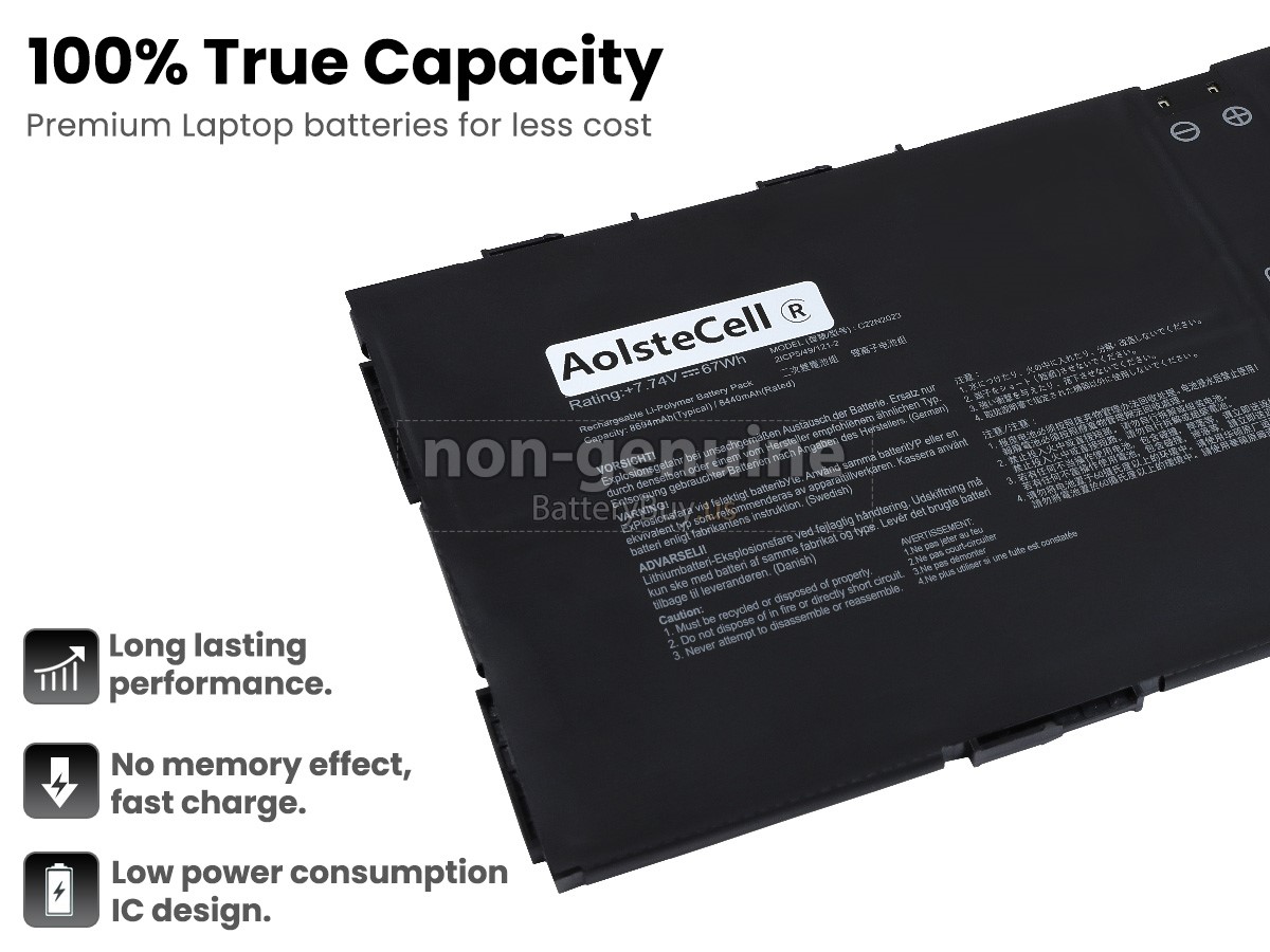 battery for Asus C22N2023