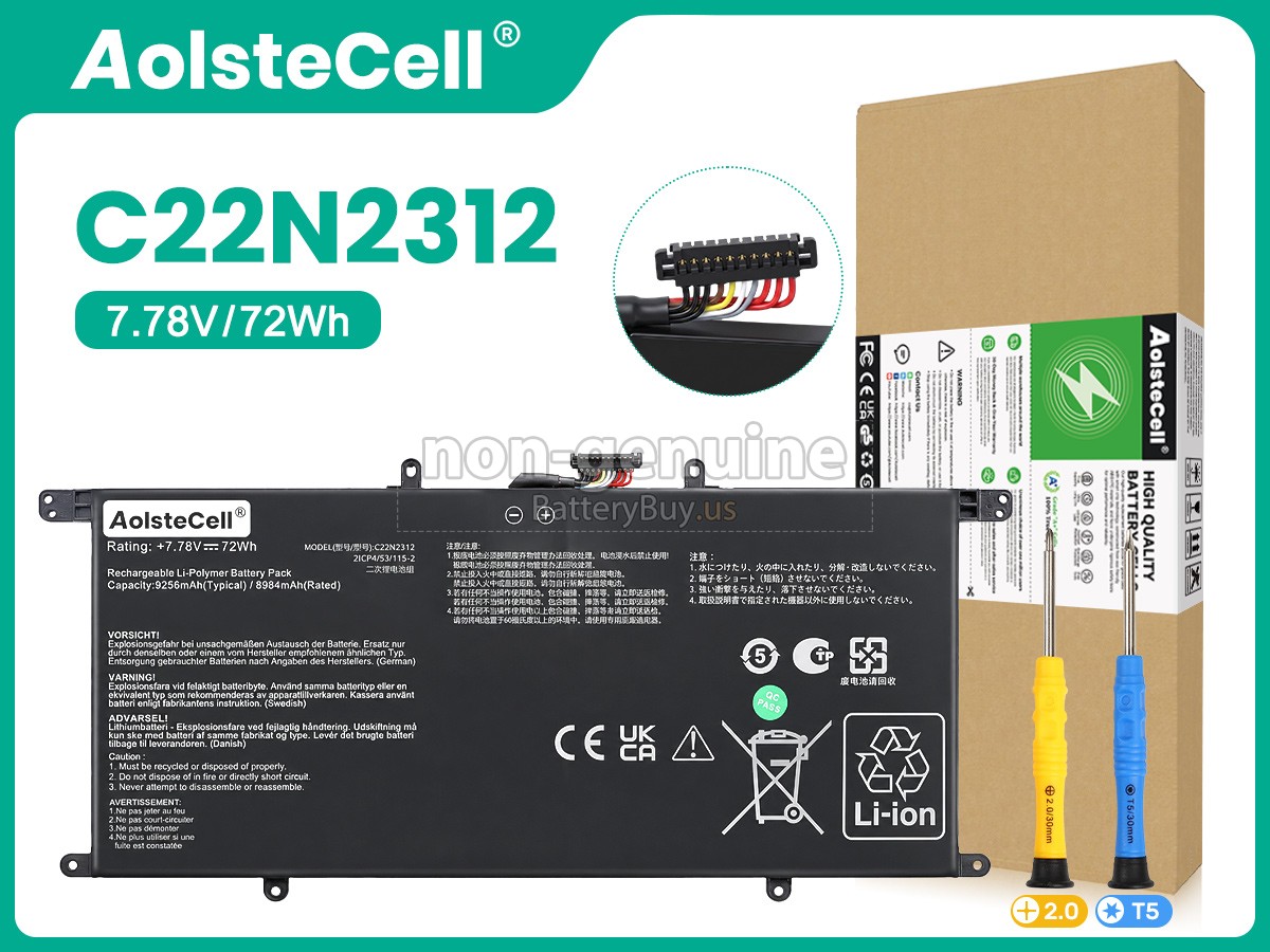 battery for Asus ZenBook S14 UX5406SA-PZ127W