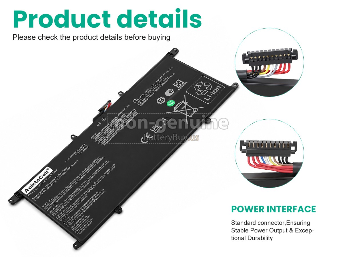 battery for Asus ZenBook S14 UX5406SA-PZ127W