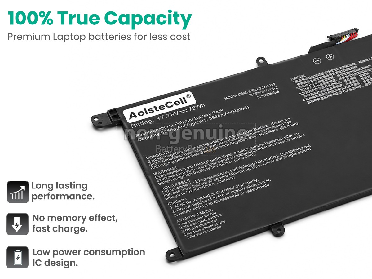 battery for Asus ZenBook S14 UX5406SA-PZ127W