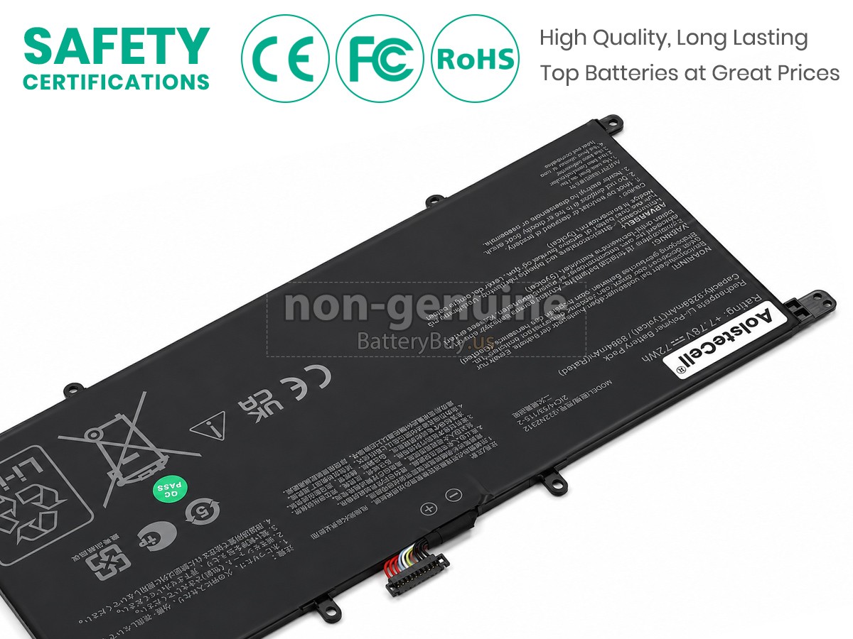 battery for Asus ZenBook S14 UX5406SA-PZ127W