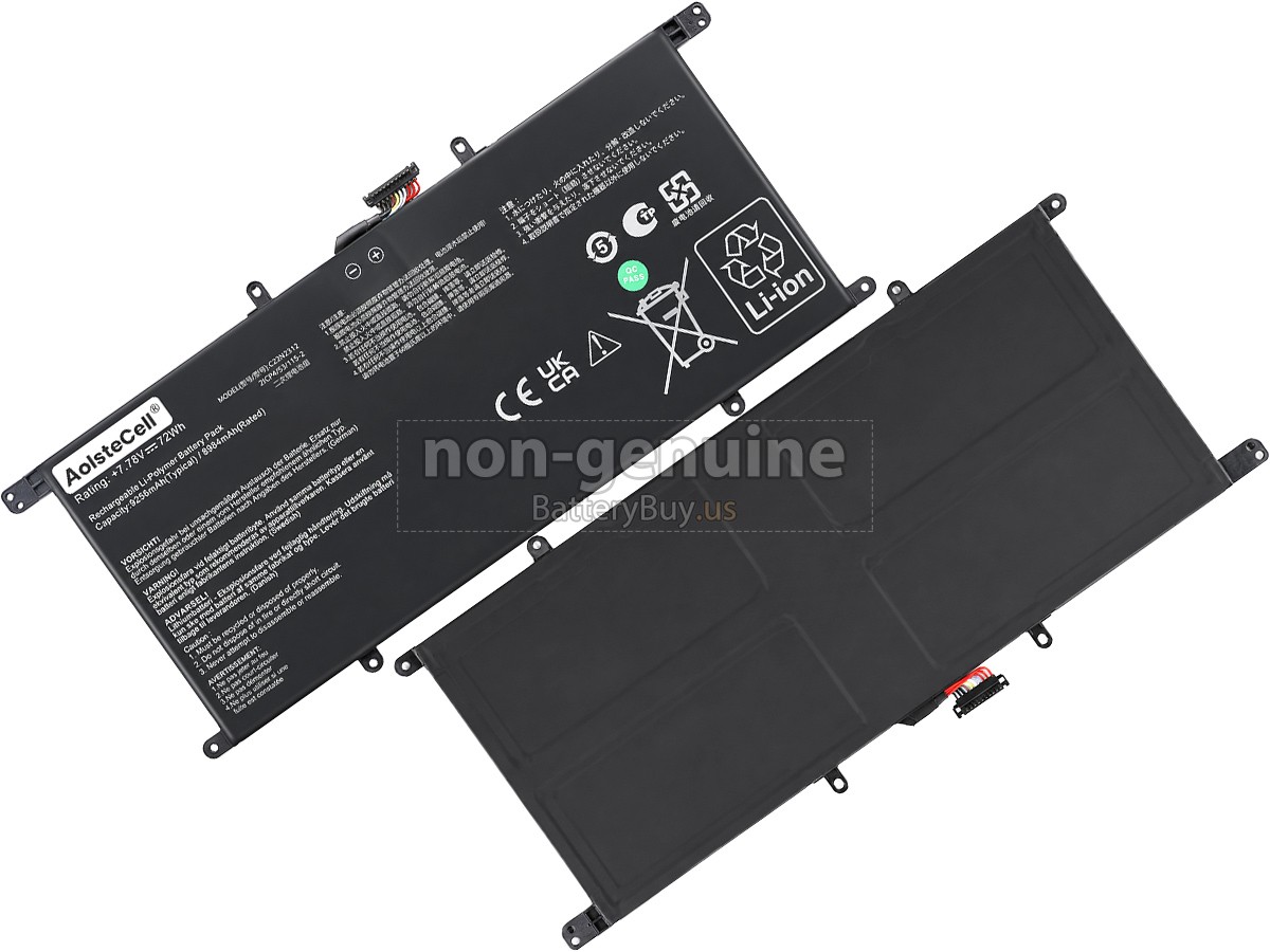 battery for Asus ZenBook S14 UX5406SA-PZ127W
