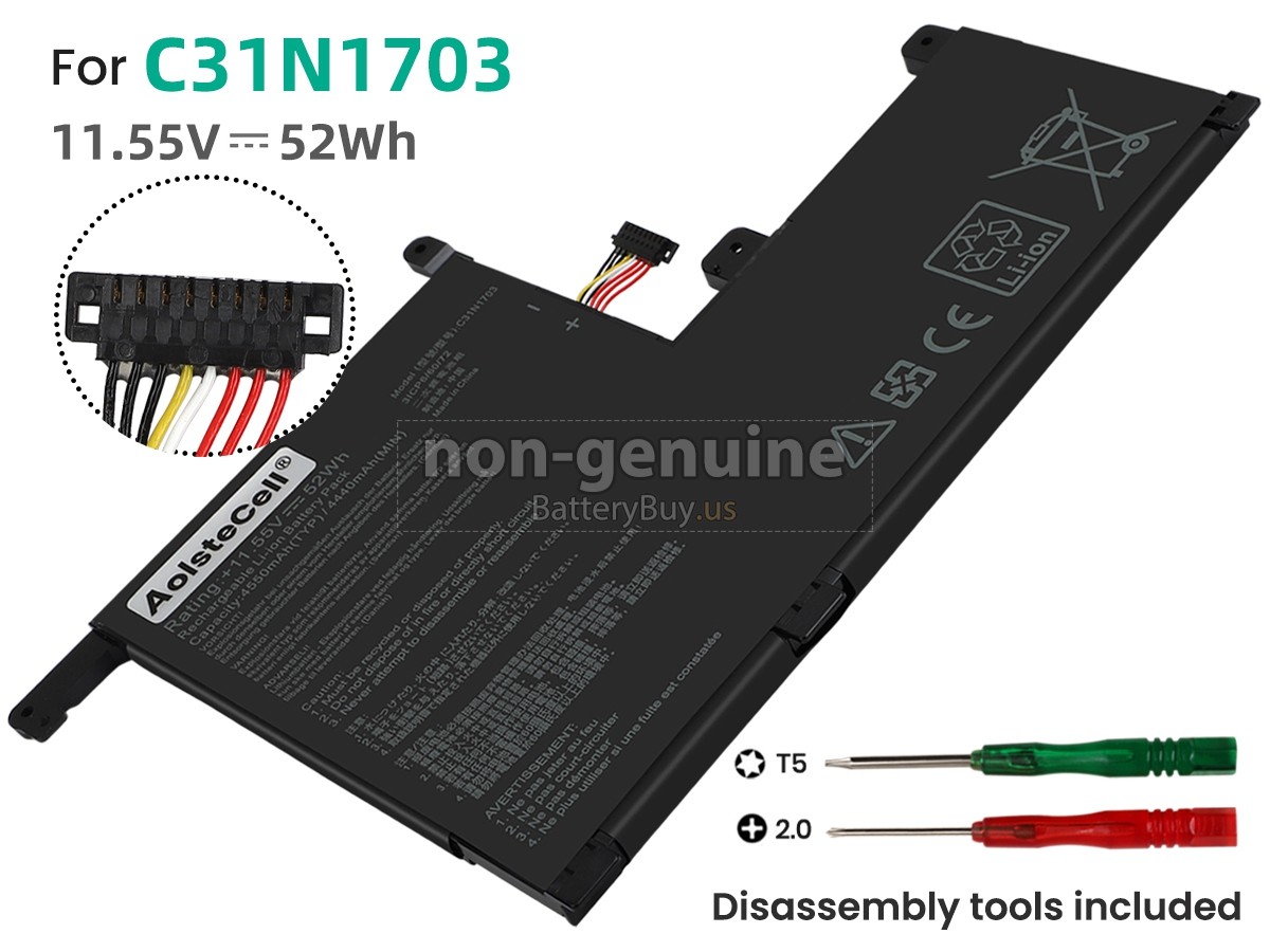 battery for Asus ZenBook Flip UX561UA 2-IN-1