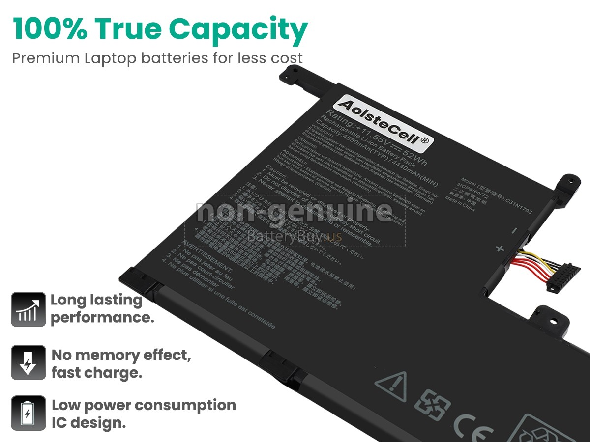 battery for Asus ZenBook Flip UX561UA 2-IN-1